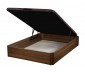 Pack: Canapé Abatible madera + colchón Pronature + almohada - 90x190 cm NOGAL Montaje Gratuito