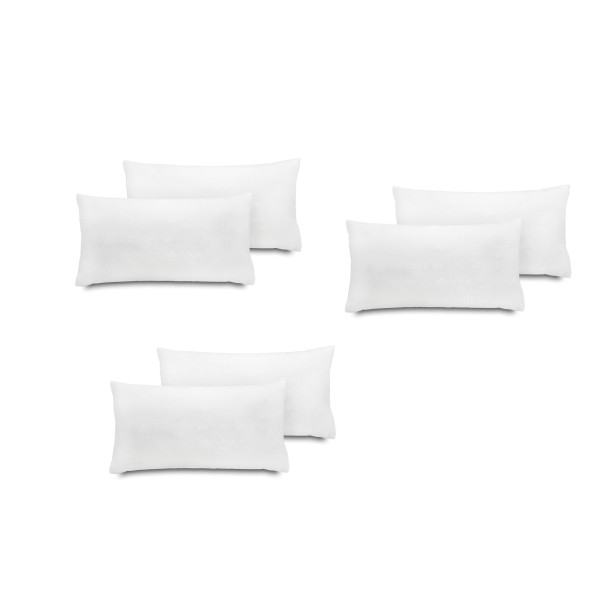 Pack 6 Almohadas Viscocopos 70cm